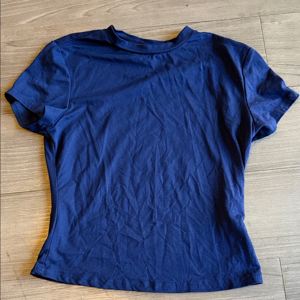 Navy Blue Women's Top